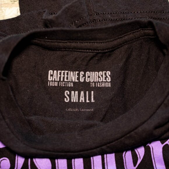 Caffeine & Curses Fourth Wing Graphic Tee – Violence - Small - Picture 6 of 6